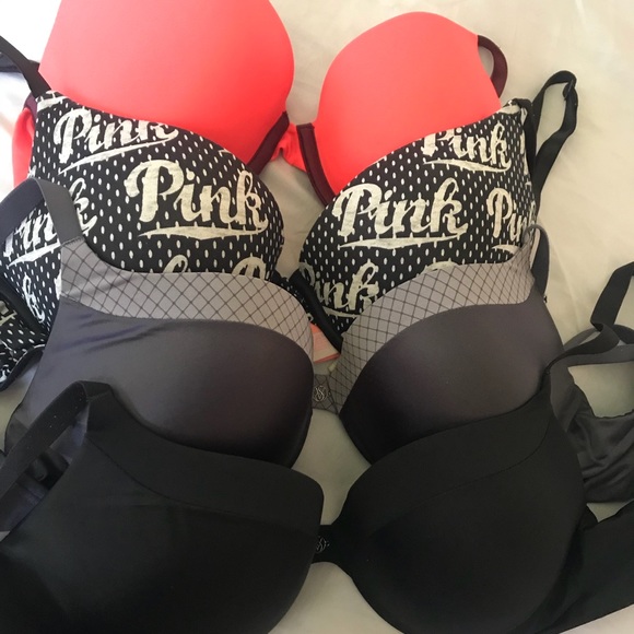 PINK Victoria's Secret Other - Pink & Victoria Secret 32c bras Authentic